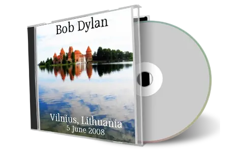 Artwork Cover of Bob Dylan 2008-06-05 CD Vilnius Audience