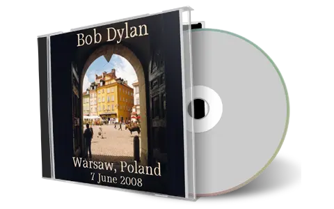 Artwork Cover of Bob Dylan 2008-06-07 CD Warsaw Audience