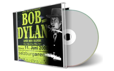 Artwork Cover of Bob Dylan 2008-06-11 CD Salzburg Audience