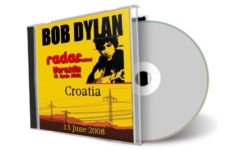 Artwork Cover of Bob Dylan 2008-06-13 CD Varazdin Audience