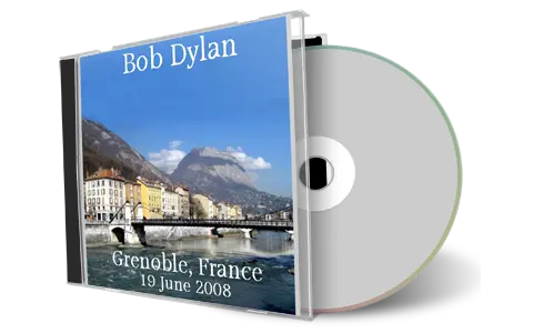 Artwork Cover of Bob Dylan 2008-06-19 CD Grenoble Audience