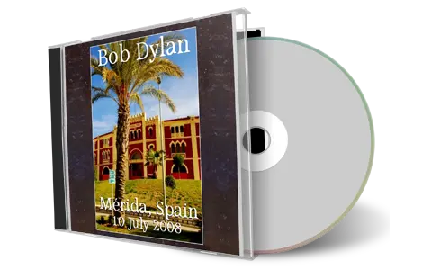 Artwork Cover of Bob Dylan 2008-07-10 CD Merida Audience