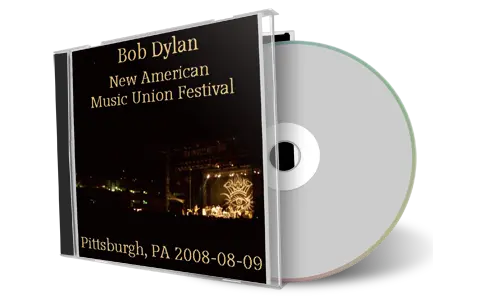 Artwork Cover of Bob Dylan 2008-08-09 CD Philadelphia Audience