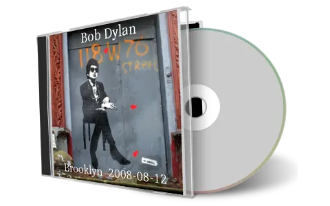Artwork Cover of Bob Dylan 2008-08-12 CD Brooklyn Audience
