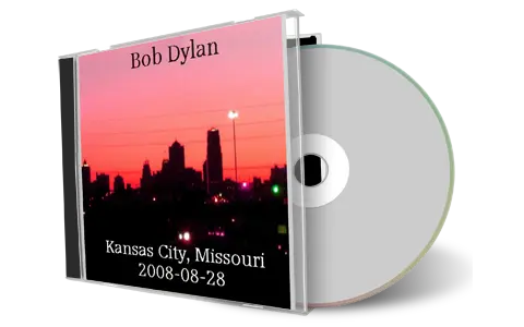 Artwork Cover of Bob Dylan 2008-08-28 CD Kansas City Audience