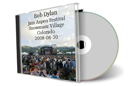 Artwork Cover of Bob Dylan 2008-08-30 CD Snowmass Village Audience