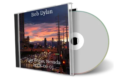 Artwork Cover of Bob Dylan 2008-09-01 CD Las Vegas Audience