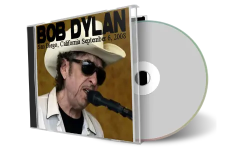 Artwork Cover of Bob Dylan 2008-09-06 CD San Diego Audience
