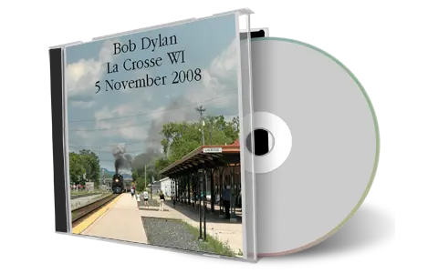 Artwork Cover of Bob Dylan 2008-11-05 CD La Crosse Audience