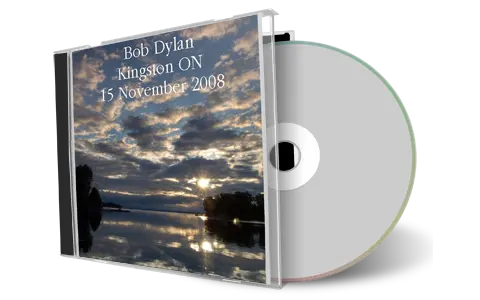 Artwork Cover of Bob Dylan 2008-11-15 CD Kingston Audience