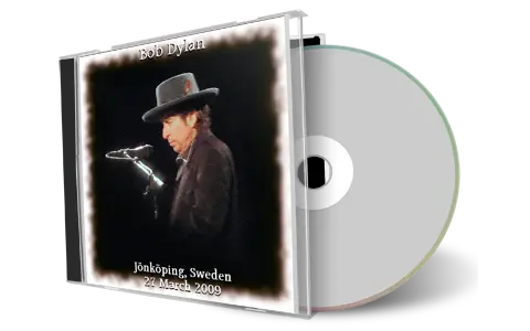 Artwork Cover of Bob Dylan 2009-03-27 CD Jonkoping Audience
