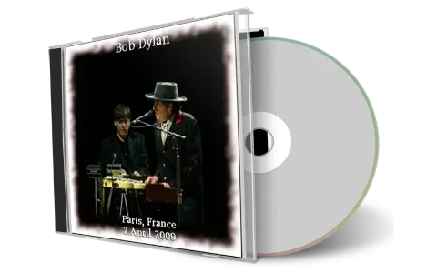 Artwork Cover of Bob Dylan 2009-04-07 CD Paris Audience