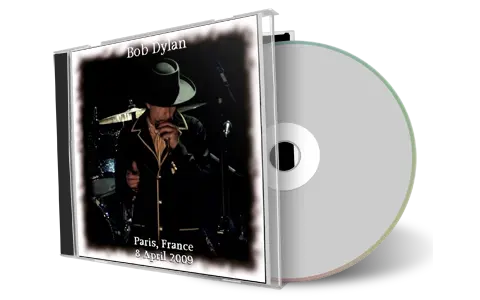 Artwork Cover of Bob Dylan 2009-04-08 CD Paris Audience