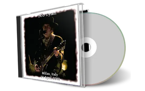 Artwork Cover of Bob Dylan 2009-04-15 CD Milan Audience