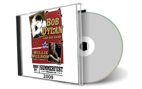 Artwork Cover of Bob Dylan 2009-07-01 CD Milwaukee Audience