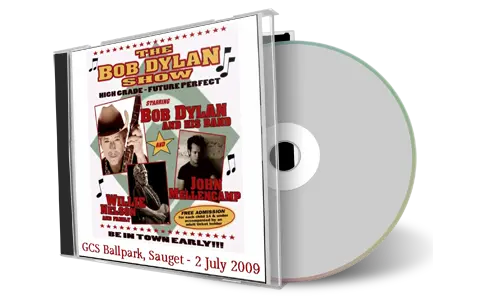Artwork Cover of Bob Dylan 2009-07-02 CD Sauget Audience