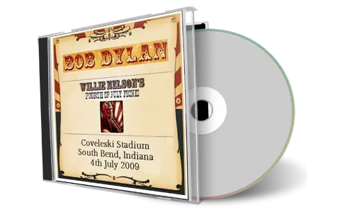 Artwork Cover of Bob Dylan 2009-07-04 CD South Bend Audience