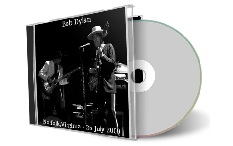 Artwork Cover of Bob Dylan 2009-07-25 CD Norfolk Audience