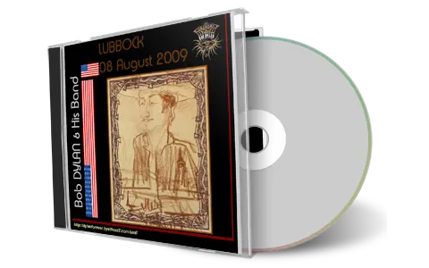Artwork Cover of Bob Dylan 2009-08-08 CD Lubbock Audience