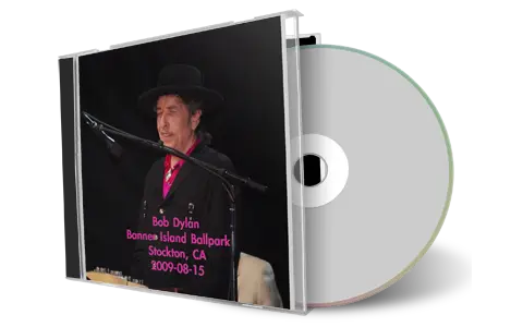 Artwork Cover of Bob Dylan 2009-08-15 CD Stockton Audience