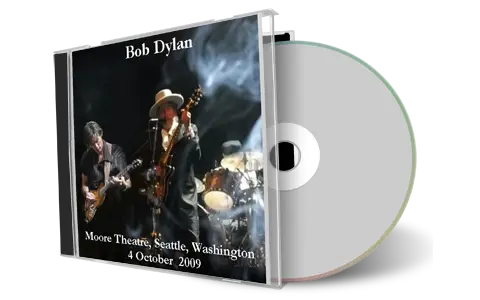 Artwork Cover of Bob Dylan 2009-10-04 CD Seattle Audience