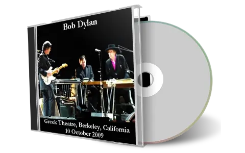 Artwork Cover of Bob Dylan 2009-10-10 CD Berkeley Audience