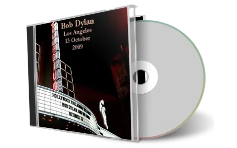 Artwork Cover of Bob Dylan 2009-10-13 CD Los Angeles Audience