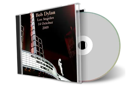 Artwork Cover of Bob Dylan 2009-10-14 CD Los Angeles Audience