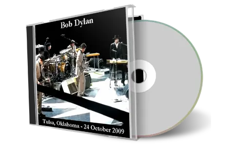 Artwork Cover of Bob Dylan 2009-10-24 CD Tulsa Audience