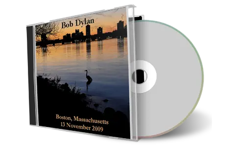 Artwork Cover of Bob Dylan 2009-11-13 CD Boston Audience
