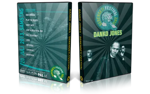 Artwork Cover of Danko Jones 2013-07-20 DVD Serengeti Festival Proshot