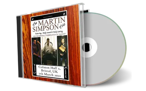 Artwork Cover of Martin Simpson 2012-03-07 CD Bristol Audience