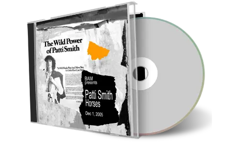 Artwork Cover of Patti Smith 2005-12-01 CD New York City Audience