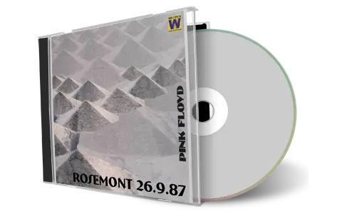 Artwork Cover of Pink Floyd 1987-09-26 CD Rosemont Audience