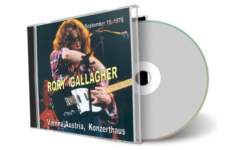 Artwork Cover of Rory Gallagher 1978-09-19 CD Vienna Audience