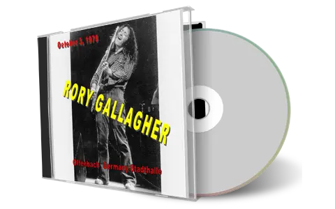 Artwork Cover of Rory Gallagher 1978-10-03 CD Offenbach Audience