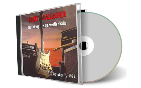 Artwork Cover of Rory Gallagher 1978-10-07 CD Nurnberg Audience