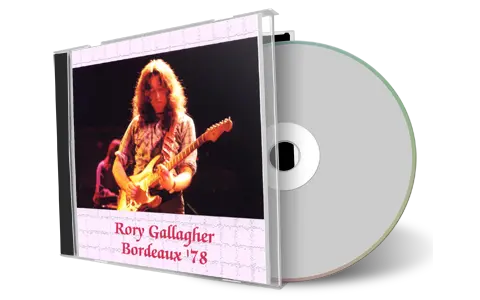 Artwork Cover of Rory Gallagher 1978-10-19 CD Bordeaux Audience