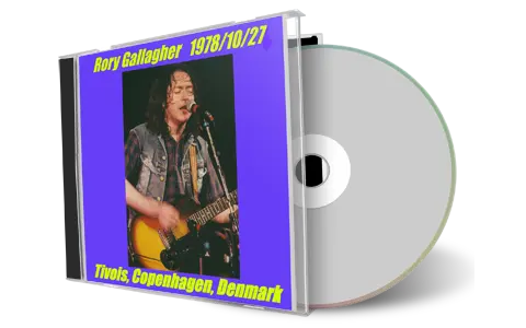 Artwork Cover of Rory Gallagher 1978-10-27 CD Copenhagen Audience