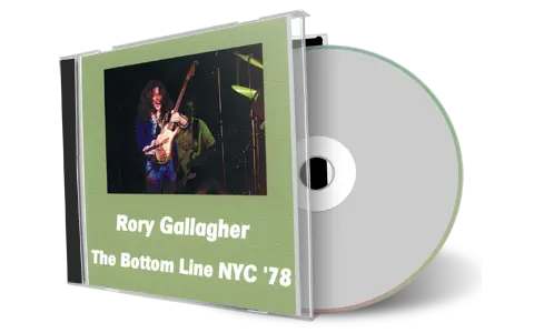 Artwork Cover of Rory Gallagher 1978-11-10 CD New York Soundboard