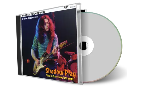 Artwork Cover of Rory Gallagher 1978-12-03 CD San Francisco Soundboard
