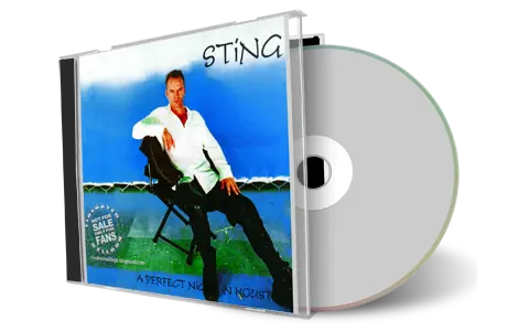 Artwork Cover of Sting 1996-09-08 CD Houston Soundboard