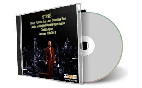 Artwork Cover of Sting 2011-01-13 CD Osaka Soundboard