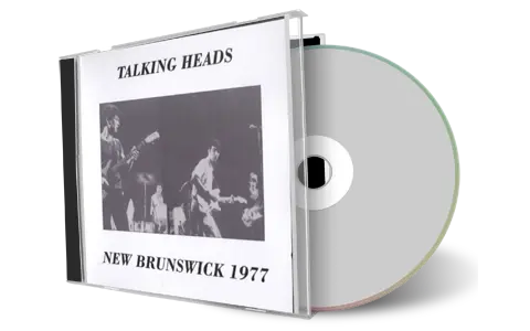 Artwork Cover of Talking Heads 1977-11-01 CD New Brunswick Soundboard