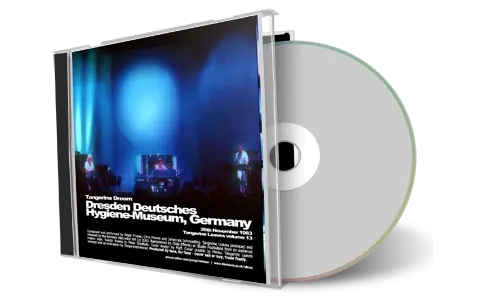 Artwork Cover of Tangerine Dream 1983-11-26 CD Dresden Audience