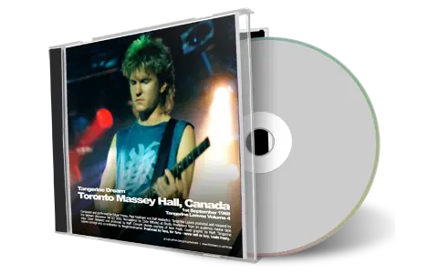 Artwork Cover of Tangerine Dream 1988-09-01 CD Toronto Audience