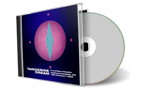 Artwork Cover of Tangerine Dream 1992-10-16 CD Highland Heights Audience