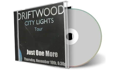 Artwork Cover of Driftwood 2016-11-10 CD Melbourne Audience