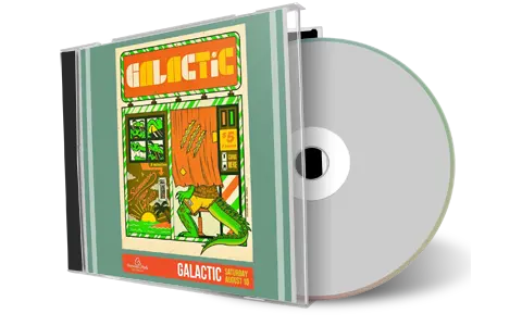 Artwork Cover of Galactic 2019-08-10 CD Portsmouth Audience