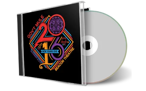 Artwork Cover of Govt Mule 2016-12-31 CD New York City Audience